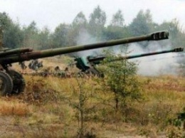 Террористы в зоне АТО применили ствольную артиллерию
