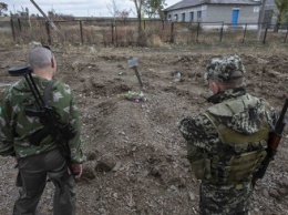 В районе Дебальцево нашли захоронение бойцов ВСУ