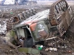 Сюжет о "братской могиле украинских силовиков" готовятся снять в Дебальцево