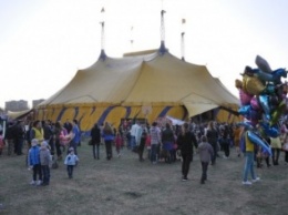 В Краматорске состоялось первое выступление цирка Кобзов (ФОТО)