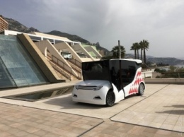 Одесситы презентовали в Монако прототип электрического такси (фото)