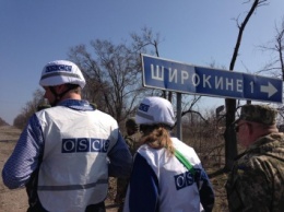 Боевики "ДНР" обстреляли представителей миссии ОБСЕ в районе Зайцево