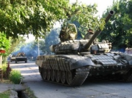 Трое боевиков получили ранения из-за попадания в танк собственного снаряда - разведка
