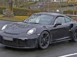 Первые шпионские фото более хардкорного Porsche 911 GT3 RS 4.2