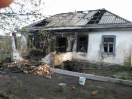 Во время пожара в Кировоградской области травмировалась женщина