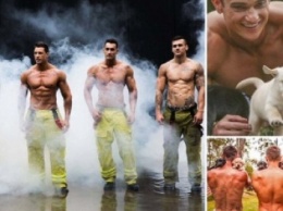 "Горячие" австралийские пожарные оголили торсы (ФОТО)