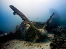 Дайверы показали самое большое подводное кладбище военной техники
