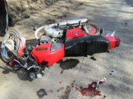 Под Киевом разбился мотоциклист. Травмы тяжелые