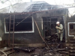На Николаевщине во время ликвидации пожара в жилом доме спасатели обнаружили тело погибшей женщины