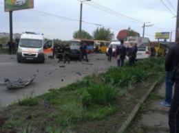В Кировограде произошла серьезная авария. ФОТО