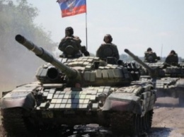 В районе Ясиноватой зафиксирована танковая рота боевиков