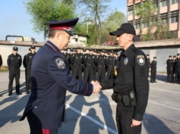 Запорожские полицейские получили первые награды (ФОТО)