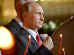 С праздником Пасхи православных россиян поздравил Владимир Путин