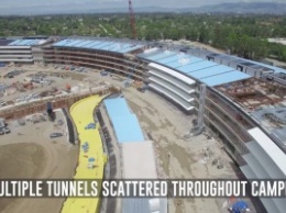 Строительство нового кампуса Apple сняли с высоты птичьего полета [видео]