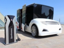В Монако представлен первый электромобиль украинского производства