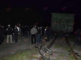 В Запорожской области 300 троянцев заблокировали железную дорогу (ФОТО)