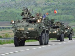 Военные НАТО перевели технику из центра Кишинева на полигон Негрешты