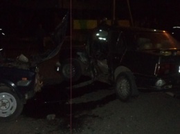 В Баштанке в результате столкновения двух автомобилей пострадали два человека