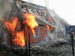 В Недогарках под Кременчугом сгорел дом