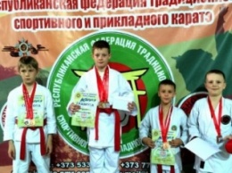 Юные каратисты Черноморска привезли 4 медали чемпионата Приднестровья (+фото)
