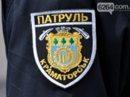 В Краматорске патрульную полицию проверили на оперативность