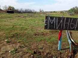 Наблюдатели ОБСЕ увидели пять знаков о минной угрозе вблизи блокпоста в Ленинском