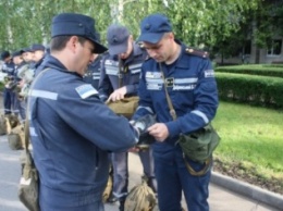 Спасатели Кировоградского гарнизона прошли проверку по сигналу «Сбор-Авария»