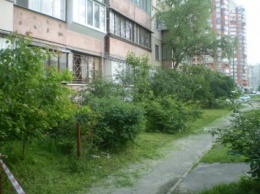 Во дворе киевской многоэтажки нашли гранату и магазин с патронами