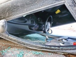 В Омске водитель Toyota Mark II сбил пешехода и убежал