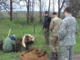 На Днепропетровщине нашли останки неизвестных солдат