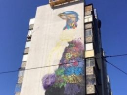 В Киеве и кубинского художника-муралиста украли краску