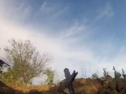 В сети появилось видео боя в Широкино в результате которого погиб доброволец ПС (ВИДЕО)
