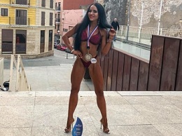 Фитнес-тренер из Бердянска Евгения Самойлова завоевала серебро на Чемпионате мира