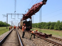 В Крыму отремонтировали 61 км железнодорожного полотна