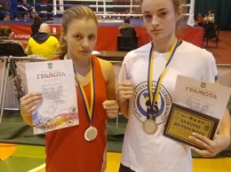Херсонские спортсменки - победительницы соревнований по боксу