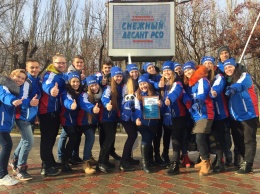 В Крыму прошла республиканская патриотическая акция «Крымский студенческий десант РСО»
