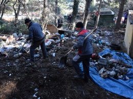Коммунальные службы ликвидировали в Ялте пять несанкционированных свалок мусора