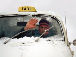 На Полтавщине таксисты повышали тарифы из-за снегопада