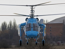 Николаевские военные авиаторы совершили первые полеты на новом вертолете Ка-226