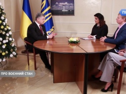 Введение военного положения изменило планы агрессора по вторжению на территорию Украины, - президент Порошенко