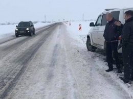 Трассу «Таврида» расчистили от снега после жалоб автомобилистов