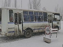 Погода внесла коррективы в графики маршрутных такси Бердянска