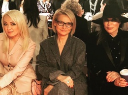Неделя высокой моды в Париже: Яна Рудковская и другие на показе Yanina Couture