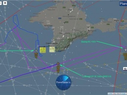 Три разведывательных самолета США находятся у берегов Крыма