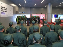 "Новые лица границы": в одесском аэропорту заступили на службу молодые пограничники