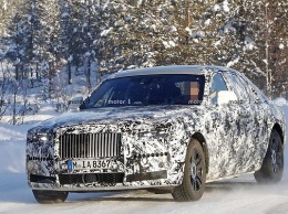 Призрак на дороге: новый Rolls-Royce Ghost выкатили на тесты