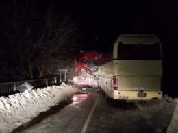 Эксперты ищут неисправности в тягаче из Сербии, который протаранил автобус в Черниговской области