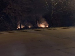 Очередной пожар в Херсоне на Бериславке