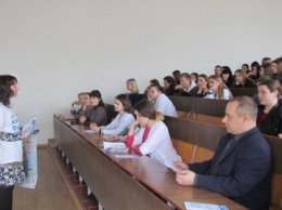Студенты херсонского госуниверситета общались с представителями юстиции