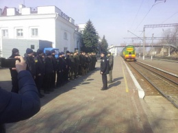 Криворожские нацгврдейцы провели совместные учения с полицией в Кропивницком